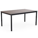 thumbnail of Keter Signature Porto Tisch 160 cm Walnuss und Schwarz Stahl