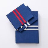 thumbnail of El Ganso - Set Bettbezug King 250x230, Spannbettlaken 200x200, 2 Kissenbezüge 50x80 - Marineblau 100% Baumwolle 180TC