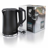 thumbnail of Arendo Wasserkocher, 1,5 Liter, 40-100 Grad Temperaturwahl, LED-Display, hochwetiger Edelstahl, Schwarz