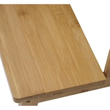 thumbnail of Tritthocker HWC-B87, Stufenhocker Trittbank Holzhocker, Bambus 43x47x38cm