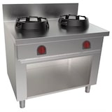 thumbnail of Gas Wok-Herd - 2 Brenner - 30 KW - inkl. 1 Wasserhahn - Gastronomie Wok Herd