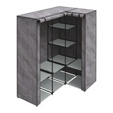 thumbnail of Armadio Guardaroba in tessuto ad angolo Brixo Korner