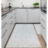 thumbnail of Alfombra vinilo Twist 21019 vinilo trenzado pasillo color Gris  60x600 cm