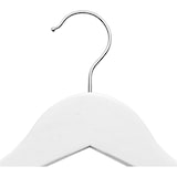 thumbnail of Percha Madera Cadete | Percha Infantil | Color Blanco| Percha Madera de Arce | con Muescas Antideslizantes | 30 x 1.2 x 22 cm | Pack 10 Unidades |