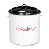 thumbnail of Krüger Einkochtopf emailliert mit Metalldeckel 28 Lieter 35cm