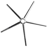 thumbnail of Fußkreuz Eckig chrom