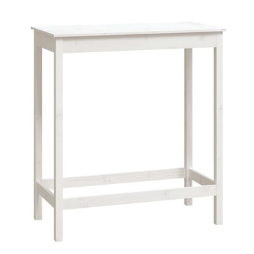 Bartafel met schap 110x50x103 cm zwart
