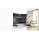thumbnail of Bosch CMG7761B1 Einbau-Kompaktbackofen mit Mikrowellenfunktion