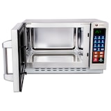 thumbnail of Beeketal Gastro Profi Mikrowelle Edelstahl Gastronomie Timer Mikrowellengerät Innenbeleuchtung MW-34 Premium