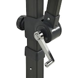 thumbnail of vidaXL Traffic light parasol met ventilatie antraciet 250x250 cm