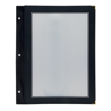 Securit® Holzserien-Speisekartenhalter Einsätze - Beidseitig A4 - 5er Set