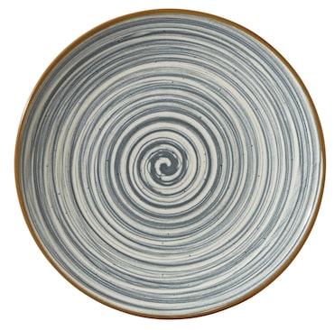METRO Professional Plato para postres Madleen, cerámica de gres, Ø 20 cm, gris, 6 unidades