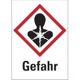 thumbnail of Dreifke® Gefahrstoffetiketten - Gesundheitsgefahr (GHS 08) - 52x74 mm Folie selbstklebend