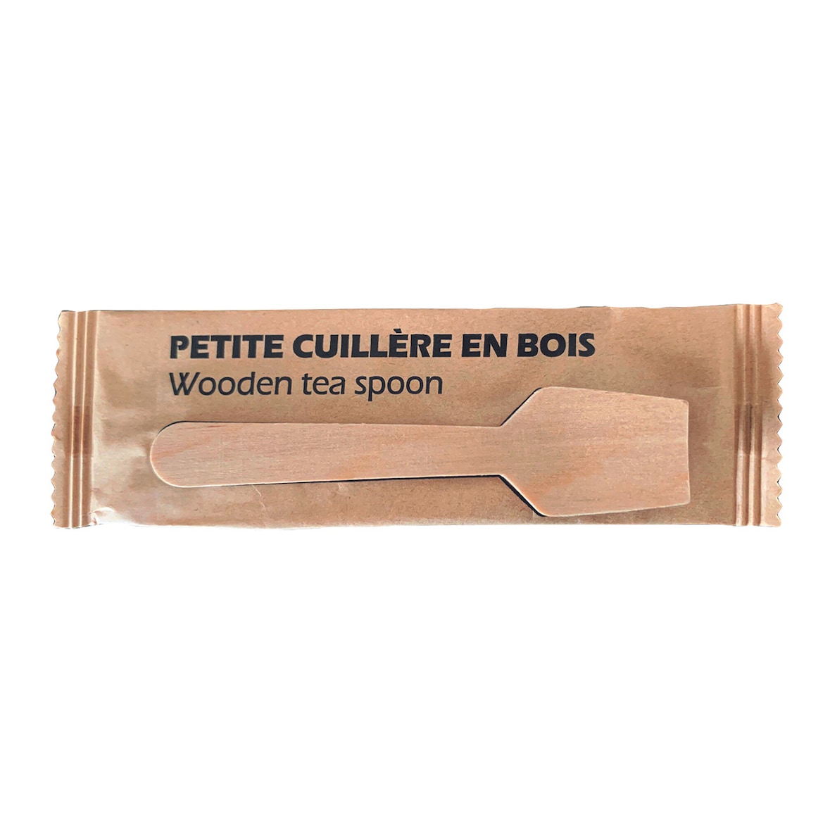 SOLIA Mini cuillère à glace bois emballée 95 mm - CB23110 - par 1000 pièces