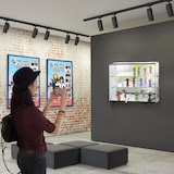 thumbnail of Vitrine d exposition murale verre