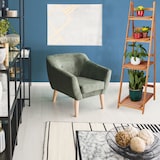 thumbnail of Relaxdays Blumentreppe aus Holz, Blumenständer für innen, 3-stufig, Leiterregal, Klappbar, HBT: ca. 107,5 x 41 x 40 cm, braun