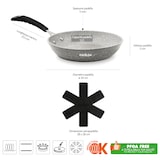 thumbnail of Excelsa Topf Forn-Ok 24 Cm Aluminum Grau