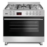 thumbnail of Gasline GAG90PINEX Gas-Standherd 90cm Elektro&Gas Backofen Umluft Drehspieß Erdgas 20mBar LPG 50mBar