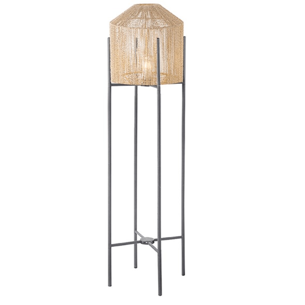 LABEL51 - Ibiza vloerlamp 30x30x150 cm jute naturel