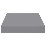 thumbnail of vidaXL Schweberegale 4 Stk. Grau 23x23,5x3,8 cm MDF