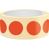 thumbnail of Dreifke® Markierungspunkt, blanko, rot, Haftpapier, permanent, Ø 25mm, 500/Rolle