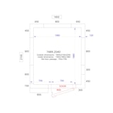 thumbnail of Tiefkühlzelle - 5,7 m³- 1,8 x 2,1 - Höhe 2,2 m - inkl. Wandkühlaggregat - PREMIUM