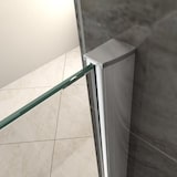 thumbnail of Walk In Dusche Begehbare Duschwand Glas Duschabtrennung Duschtrennwand Glaswand mit NANO-Beschichtung (BxH) 900 x 2000 mm