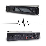 thumbnail of Pack Sono BM SONIC Amplificateur 1000W, Paire d'Enceintes 2x400W, Table de Mixage, Portique + 48 effets lumières EUPHORIA
