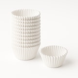 thumbnail of Muffinförmchen Weiss aus hochwertigem Pergamentersatz Ø 5 cm 2,5 cm hoch 1000 Stück