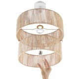 thumbnail of tectake Plafonnier Lignea Lux en jute de style bohème, 40W - marron - 405209