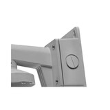 thumbnail of Hikvision DS-1273ZJ-140 Wandhalterung weiss ALU 140×182×120mm Netzwerkkamera