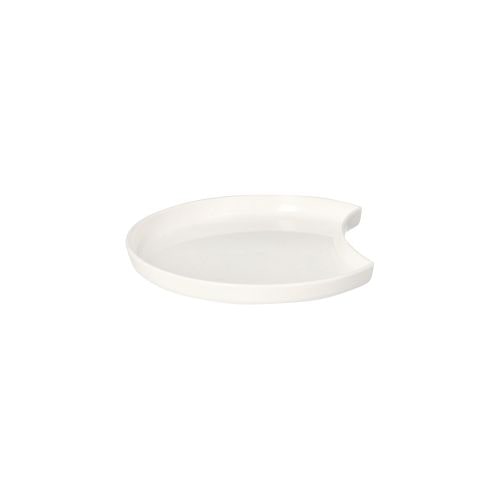 200 Mehrweg-Teller Halbmond Ø 12 cm · 1,2 cm weiss `Cella`