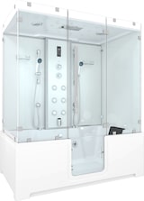 thumbnail of Kombination Badewanne Dusche K88-WS-EH-C-EA Duschtempel 180x100 cm OHNE Zusatzoption