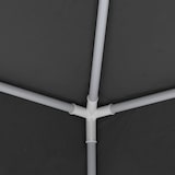 thumbnail of vidaXL Partytent met zijwanden professioneel 90 g/m² 4x6 m antraciet