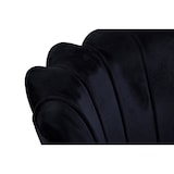 thumbnail of SAM® Armlehnsessel Polstersessel Samt Schwarz Retro-Look BIG CHAIR