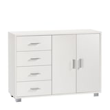 thumbnail of SARMOG MOBILE 2 ANTE 4 CASSETTI KIT L116 P41 H86 in truciolare nobilitato color bianco fiammato