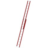 thumbnail of PROREGAL Sprossen-Schiebeleiter 2-teilig GFK/Alu ohne Traverse 2x10 Sprossen