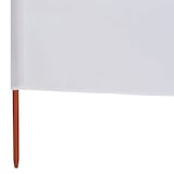 thumbnail of Helloshop26 - Brises-vue paravent 5 panneaux tissu 600 x 160 cm blanc sable 02_0008825