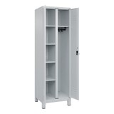 thumbnail of C+P Wäsche-/Kombispind Classic PLUS, Füße, 2 Abteile, 1950x600x500mm, 7035/7035