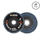 thumbnail of Disque à lamelle Diamètre 115 mm Alésage 22,5 mm - G100 flexible zirconium VITO