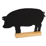 thumbnail of Securit® Silhouette Quadro de Giz ''Porco'' – Inclui Marcador – Base de Madeira