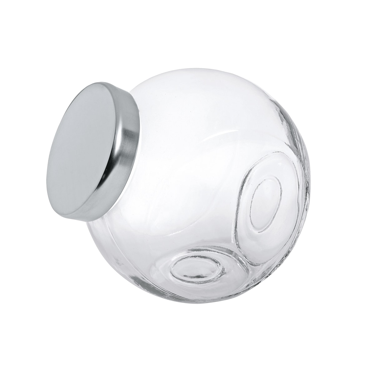 Montana Vorratsglas Vorratsbehälter rund Bonbon Glas 2,8 Liter mit Deckel