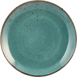 thumbnail of H&H Set 6 Piatti Piani in Stoneware Reactive Azzurro 27cm