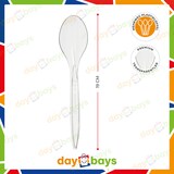 thumbnail of DayBays 20000 Stk. Plastiklöffel Mehrweg 18 cm Plastik Transparent Spülmaschinenbeständig