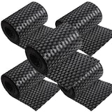 thumbnail of Polyrattan Sichtschutzstreifen Privafence 255x19 cm - Sichtschutz für Doppelstabmatten Zaun 5 Rollen Schwarz