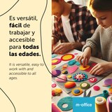 thumbnail of Fieltro para Manualidades, Fieltro de Colores, Suave y Flexible, 20x30cm - m-office (surtidos, 40 uds)