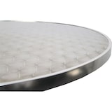 thumbnail of Set Stehtisch + Stehtischhusse HWC-J30, Bistrotisch Tischhusse, klappbar höhenverstellbar Ø 60cm ~ Husse schwarz