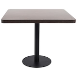 thumbnail of vidaXL Bistrotisch Dunkelbraun 80x80 cm MDF