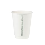 thumbnail of greenbox - Pappbecher doppelwandig, 300 ml / 12 oz, Ø 90 mm, weiß, 500 St.