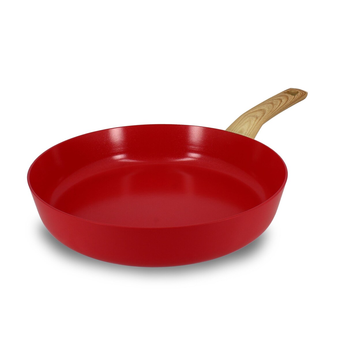 Menastyl - Poêle 28cm colorama magenta - en aluminium - revêtement antiadhésif en céramique